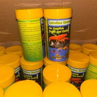 Merkilegur Pleco Wafers fiskabúr fiskismatur