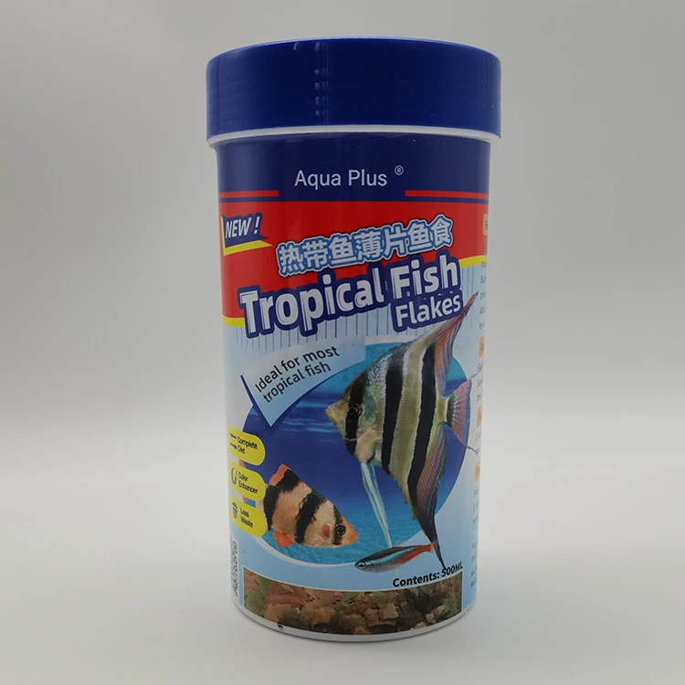 Aqua Plus tropical fish flakes 500ml Aqua Plus tropical fish flakes 500ml